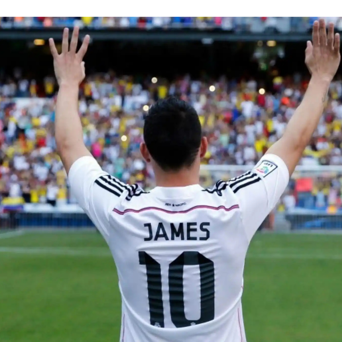 Jersey Real Madrid Local 2014-2015 James Rodríguez #10