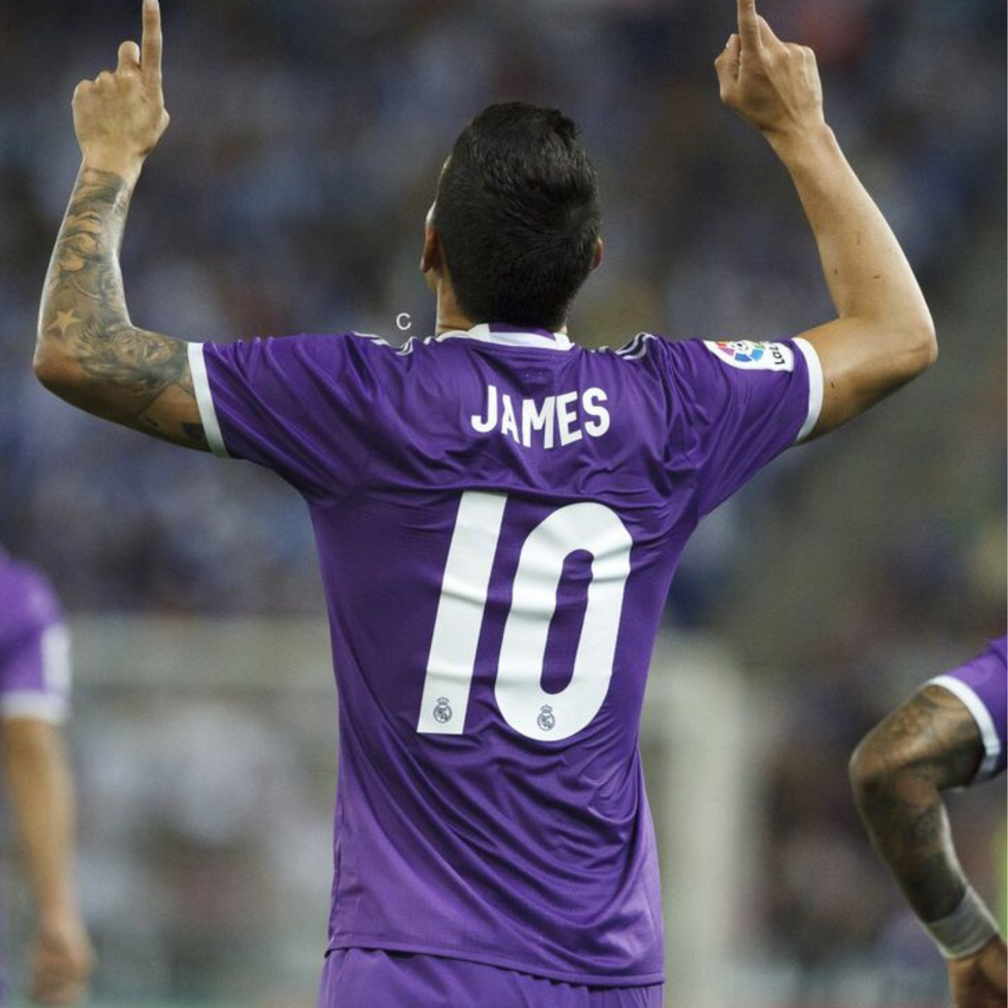 Jersey Real Madrid Visitante 2016-2017 James Rodríguez #10