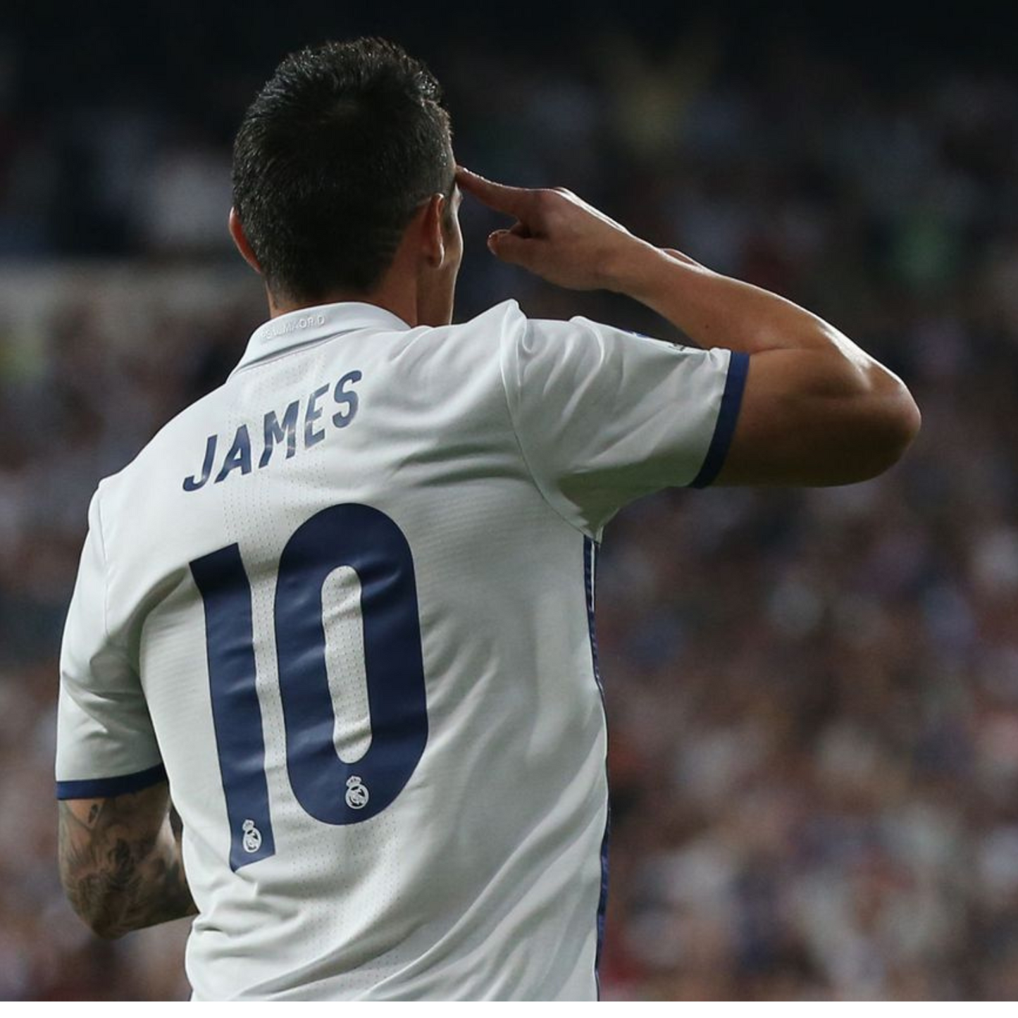 Jersey Real Madrid Local 2016-2017 James Rodríguez #10