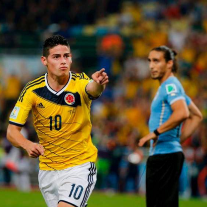 Jersey Colombia Mundial 2014 James Rodríguez #10