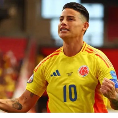 Jersey Colombia 2024 James Rodríguez #10