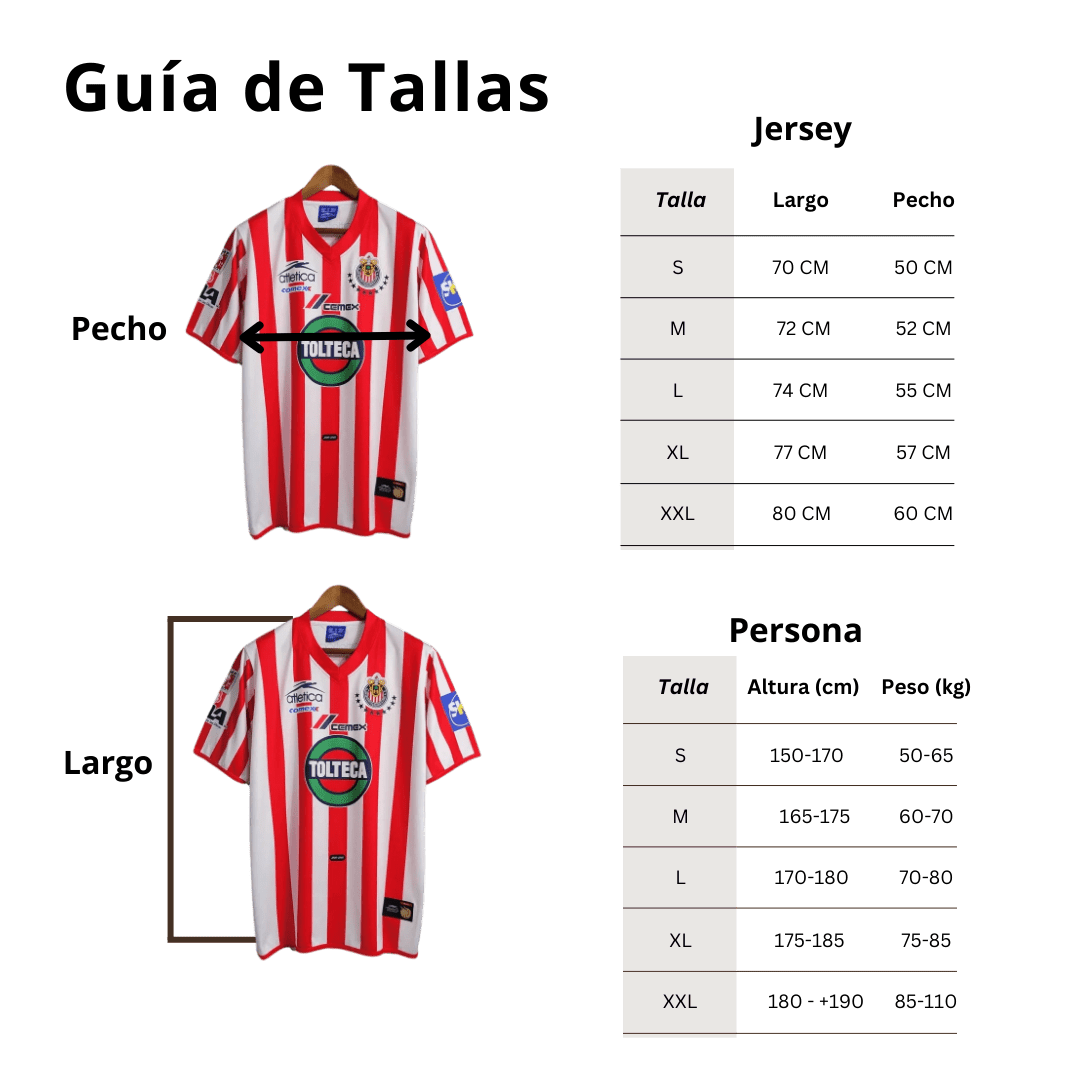 Jersey Chivas Local 2001-2002