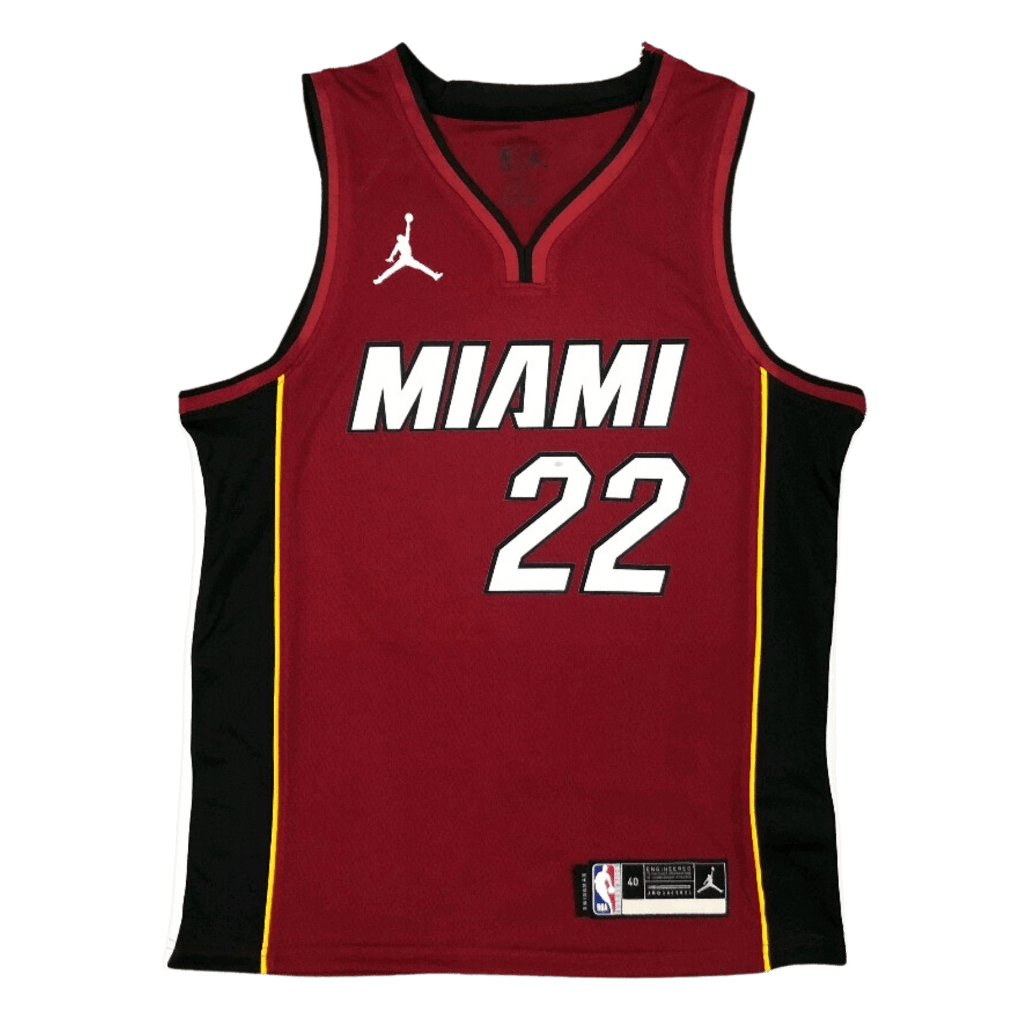 Miami Heat Jersey 2020-23 Statement Uniform Dark Red