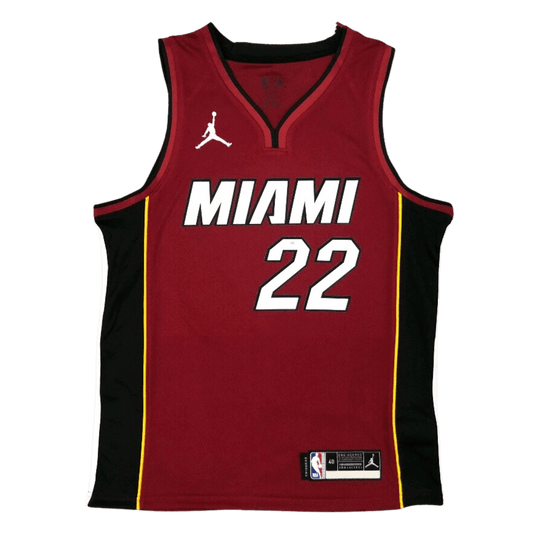 Jersey Miami Heat 2020-23 Statement Uniform Rojo Oscuro