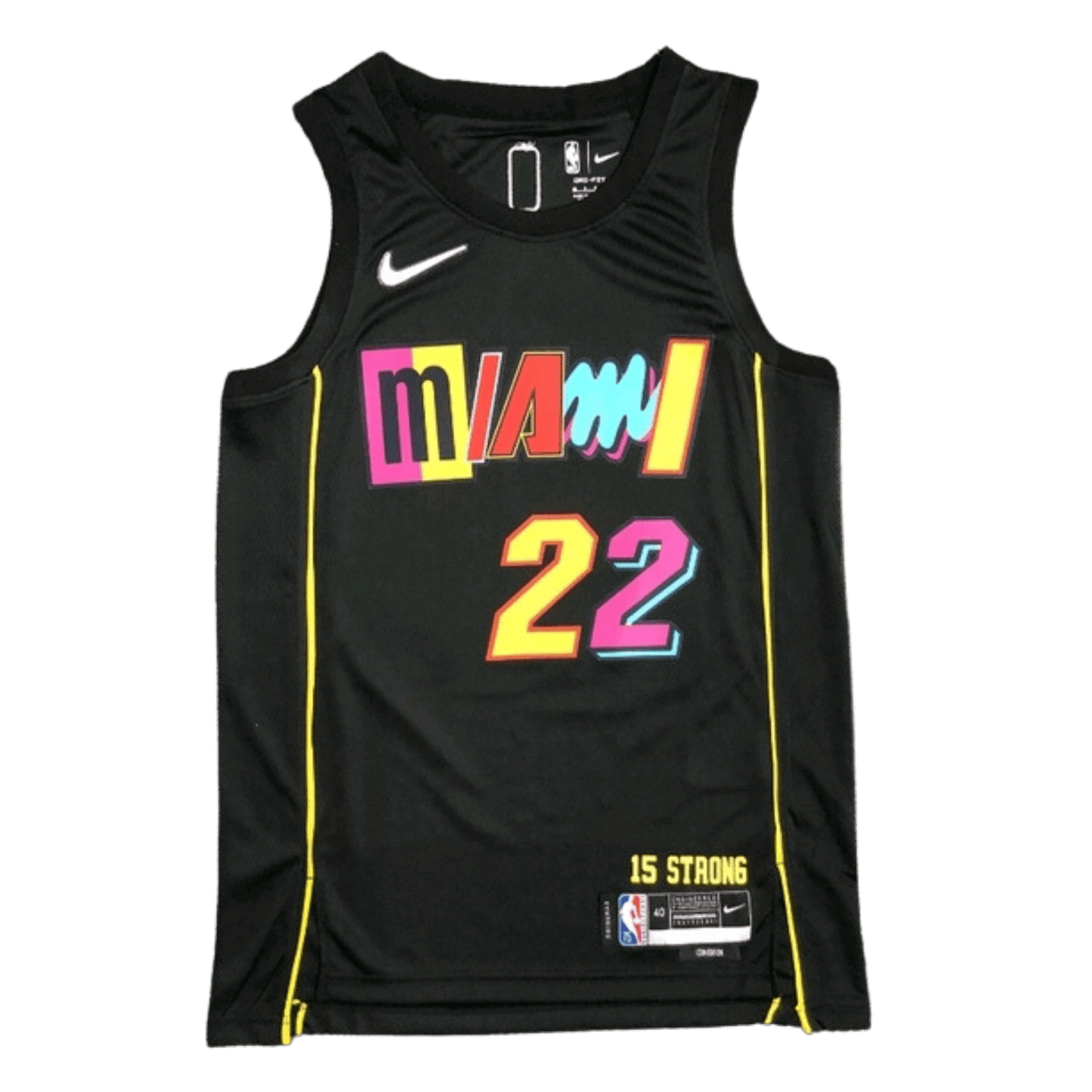 Jersey Miami Heat 2021-22 City Uniform Color Black