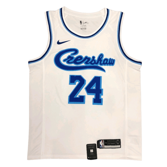 NBA LA Lakers 2020 Cranview Edition Blanco LeBron James Swingman Jersey