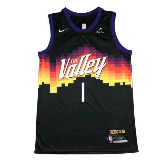 Jersey Phoenix Suns 2020-22 City Uniform Color Negro