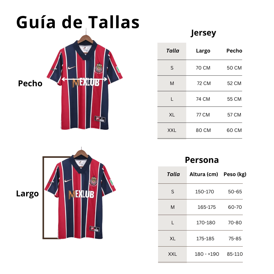 Chivas Visitante 1997-1998