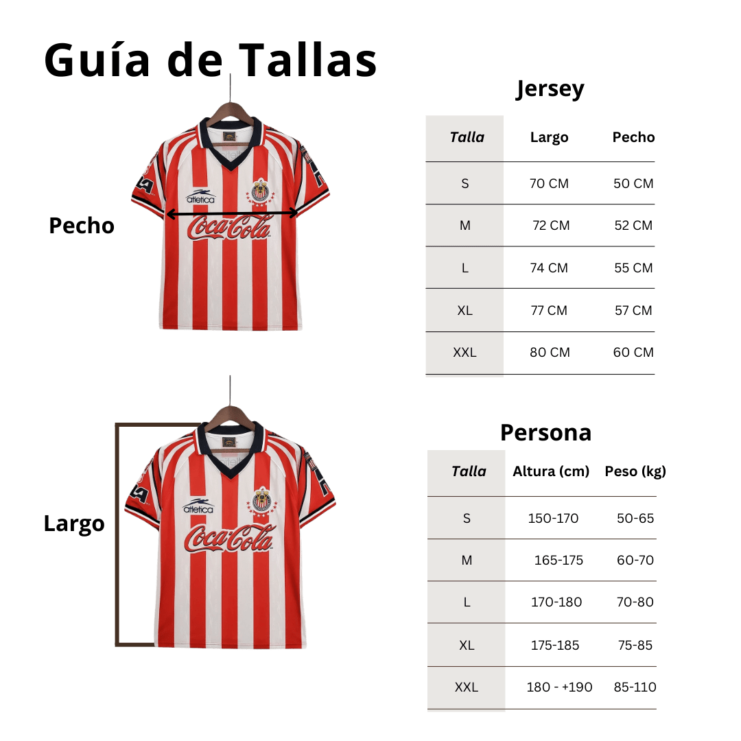 Jersey Chivas Local 1998-1999